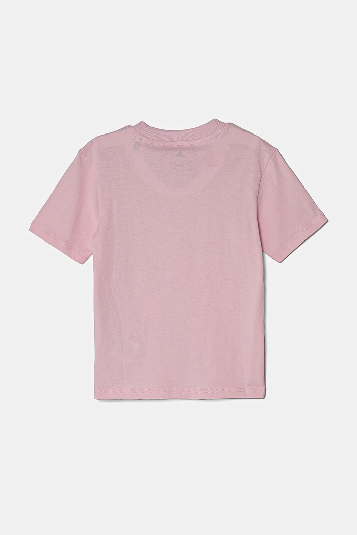 Chłopiec adidas t-shirt bawełniany dziecięcy JC9750 różowy