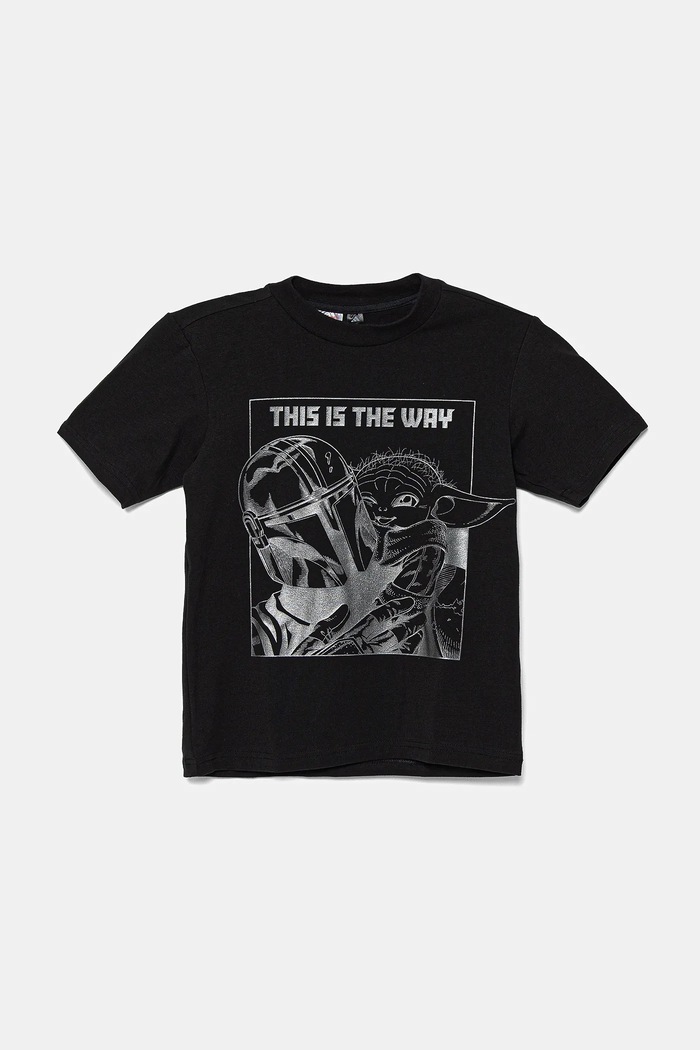 Dětské tričko adidas x Star Wars JD4547 černá SS25