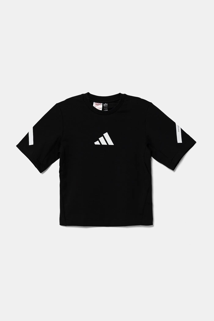 adidas tricou copii JD0017 negru SS25