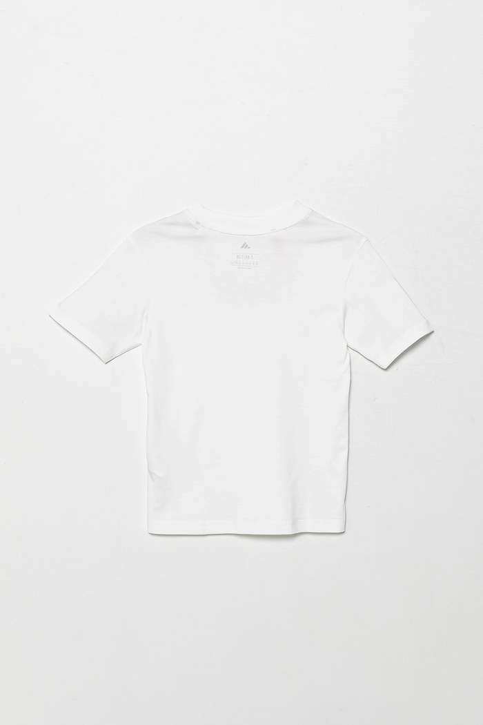 Băieți adidas tricou de bumbac pentru copii JC9747 alb