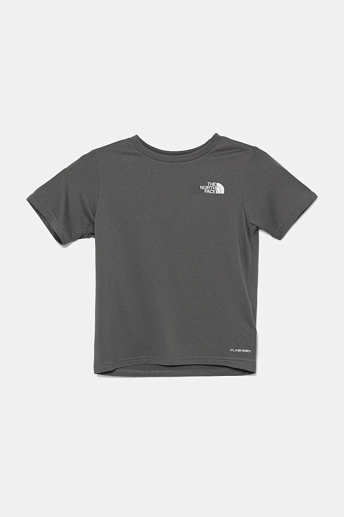 The North Face gyerek póló TEEN NEW 24/7 SS TEE nyomtatásos szürke NF0A8DF20UZ1