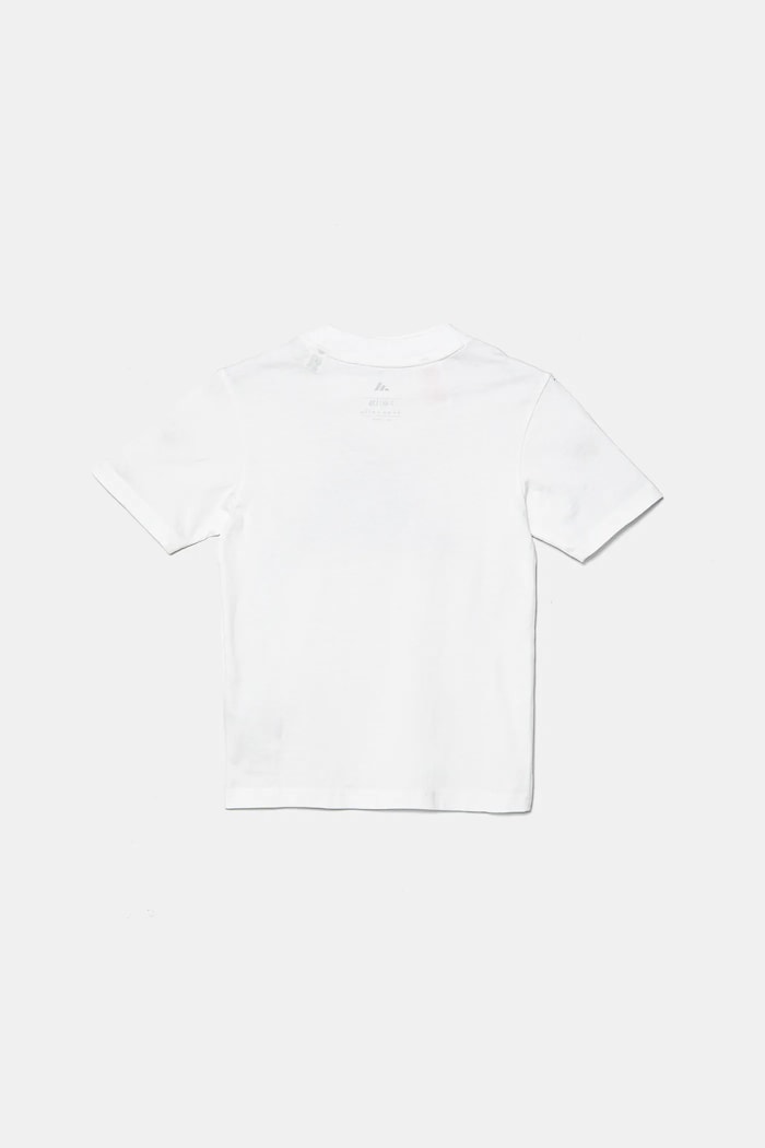 Chlapec Detské bavlnené tričko adidas JC9659 biela
