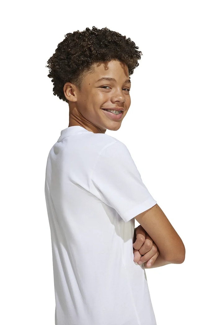 Detské bavlnené tričko adidas JC9659