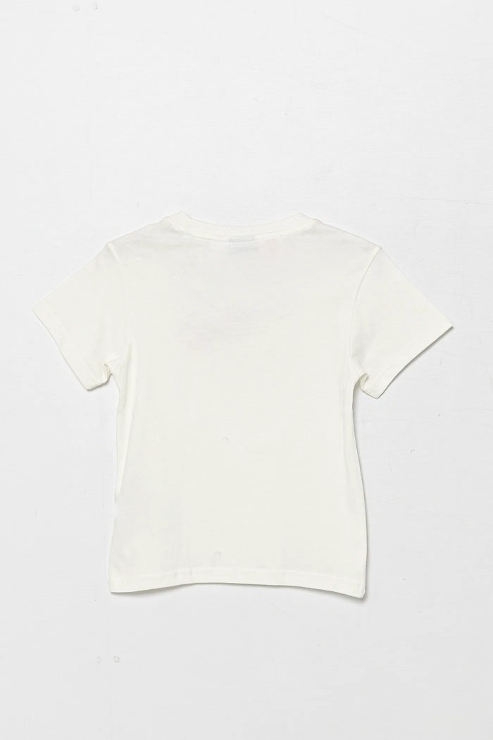 Chłopiec adidas Originals T-shirt bawełniany dziecięcy JZ9936 biały
