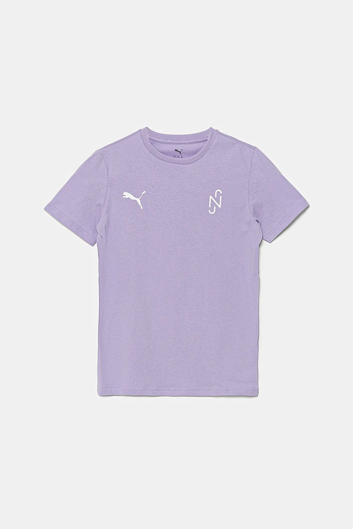 Детска тениска Puma Neymar Creativity Tee овално виолетов 660102