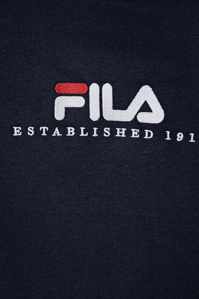 Chłopiec Fila T-shirt bawełniany dziecięcy LOHBERG FAT0626 granatowy