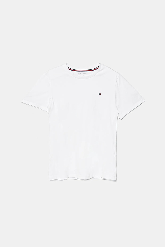 Chłopiec Tommy Hilfiger t-shirt bawełniany dziecięcy 2-pack UK0UK00073.PPYA czarny