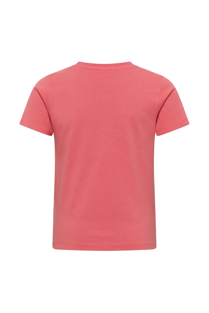 Chlapec Detské bavlnené tričko Jack Wolfskin ESSENTIAL COTTON T K A64184.164.176 ružová
