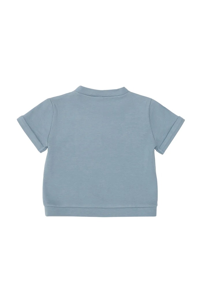 Chlapec Detské bavlnené tričko Donsje Jarne T-shirt Bear 4081801.98.128 modrá