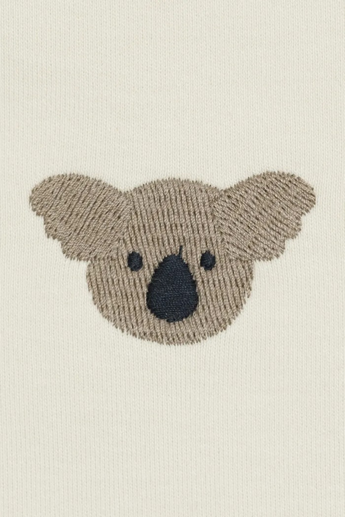 Donsje t-shirt bawełniany dziecięcy Jarne T-shirt Koala beżowy 4081802.98.128