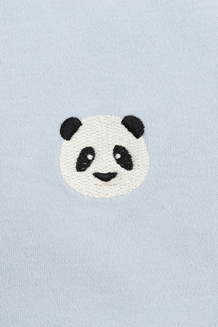 Tričko pre bábätko Donsje Jarne T-shirt Panda modrá 4081803.68.92