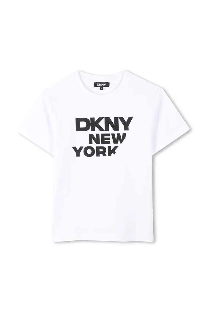 Dkny tricou copii print alb D62299.114.150