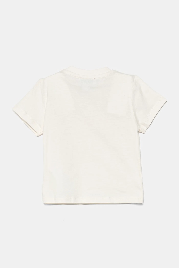 Kenzo Kids t-shirt bawełniany dziecięcy K60972.86.102 beżowy SS25