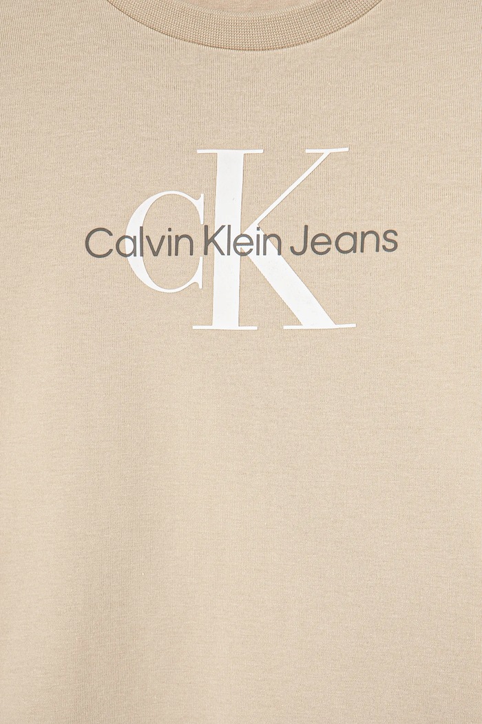 Deklice Otroška kratka majica Calvin Klein Jeans IN0IN00001.PPYA bež