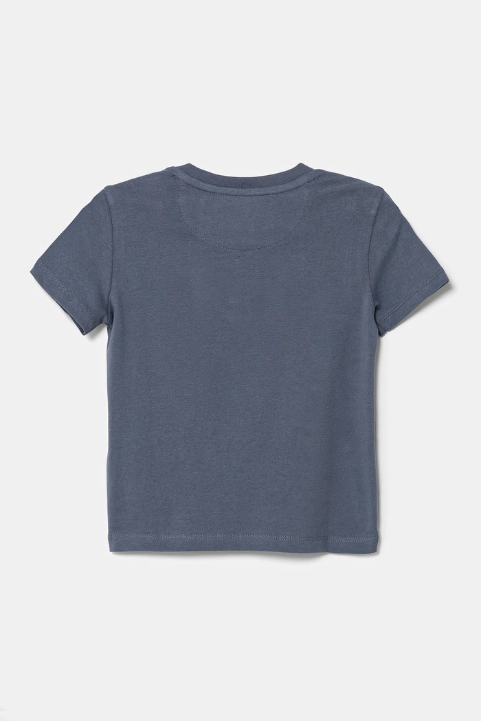 Παιδικό μπλουζάκι Calvin Klein Jeans IN0IN00292.PPYA μπλε SS25