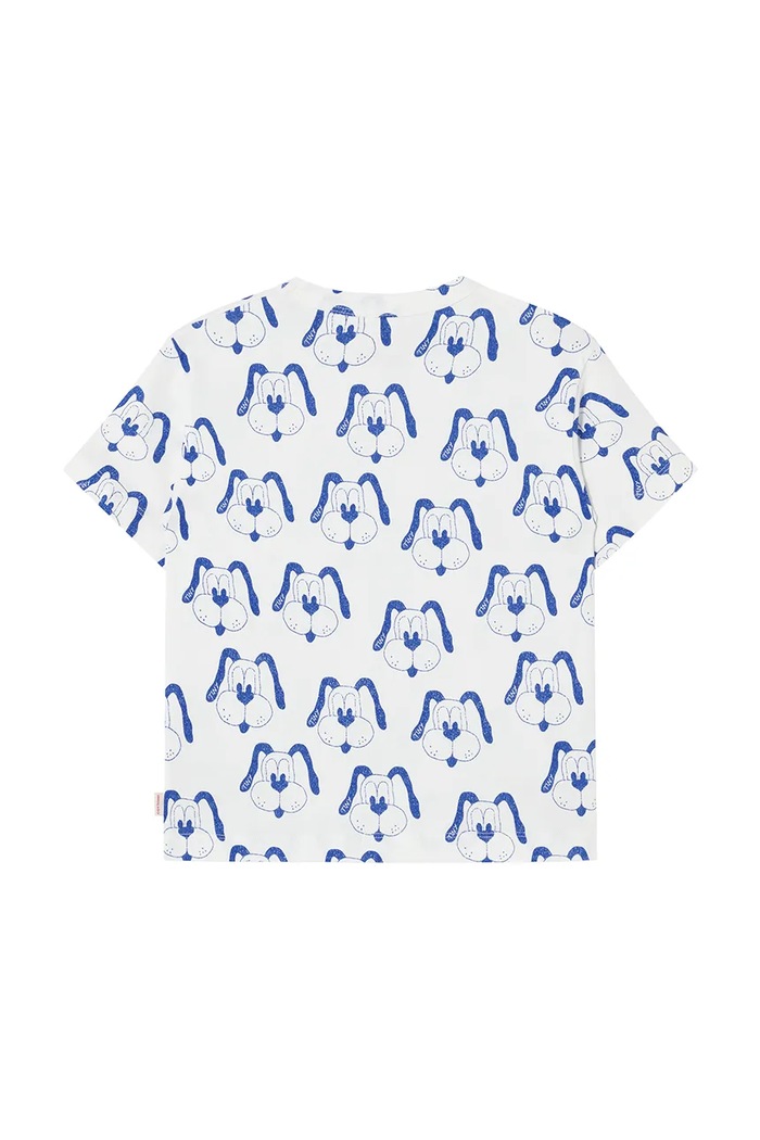 Tinycottons t-shirt bawełniany dziecięcy DOGS TEE SS25.460 niebieski SS25