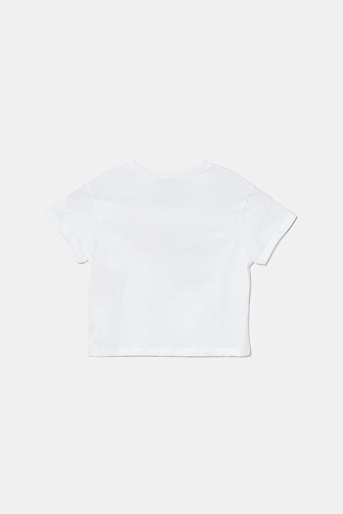 Detské bavlnené tričko United Colors of Benetton 3X1SG10I9.P.Seasonal biela SS25