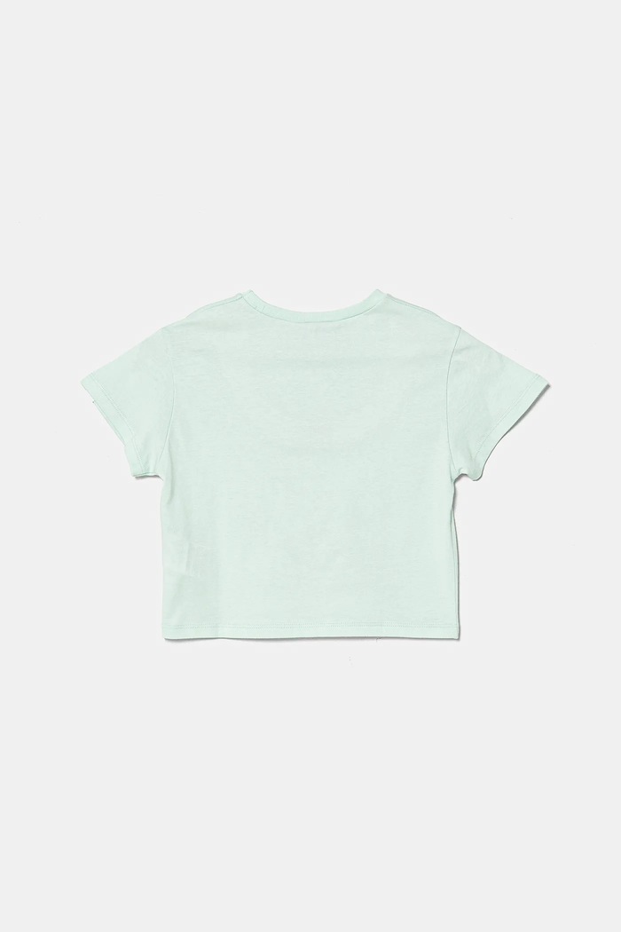 United Colors of Benetton t-shirt bawełniany dziecięcy 3X1SG10I9.P.Seasonal zielony SS25