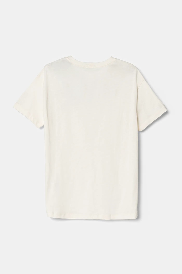 Dětské bavlněné tričko United Colors of Benetton 3I1XC10N3.G.Seasonal béžová SS25