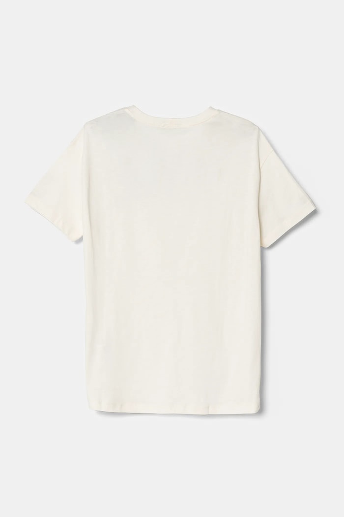 Dětské bavlněné tričko United Colors of Benetton 3I1XC10N3.G.Seasonal béžová SS25
