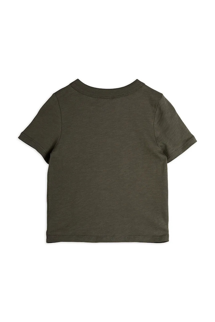 Chłopiec Mini Rodini t-shirt bawełniany dziecięcy Seagull 2522013699 czarny