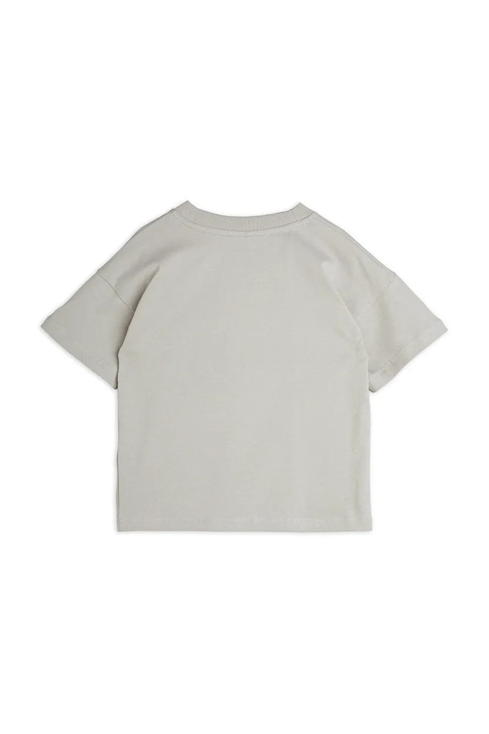 Chłopiec Mini Rodini T-shirt bawełniany dziecięcy Seagull 2522013797 szary