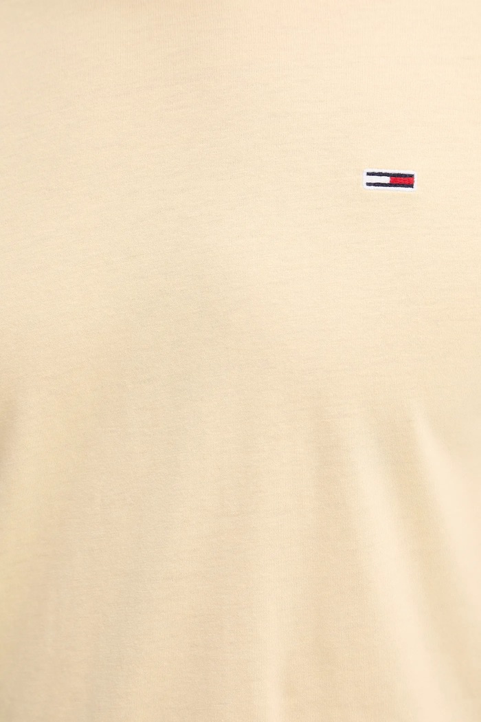 Tommy Jeans tričko pánske DM0DM20363 žltá