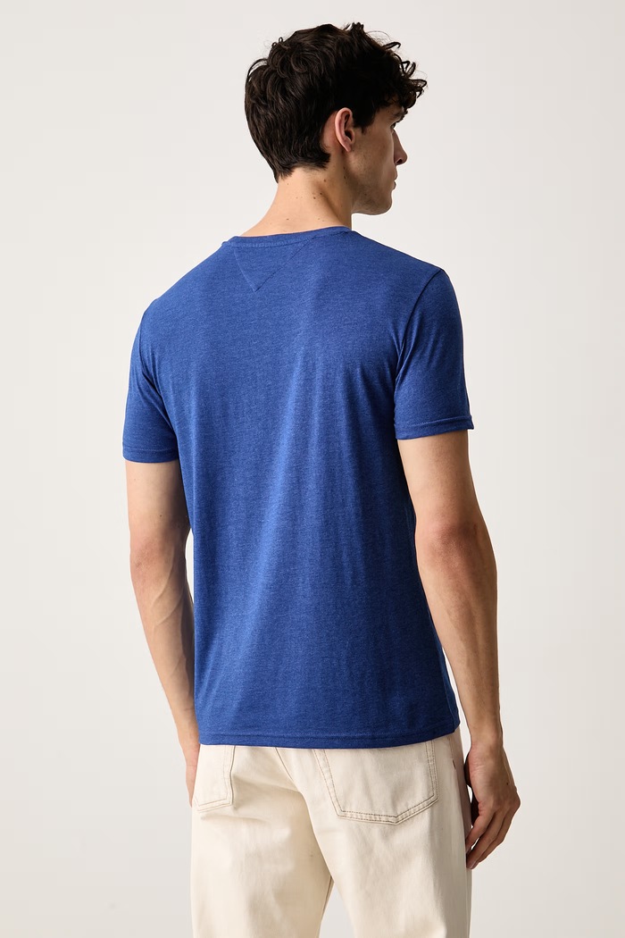 Ρούχα Tommy Jeans t-shirt ανδρικό DM0DM20363 μπλε
