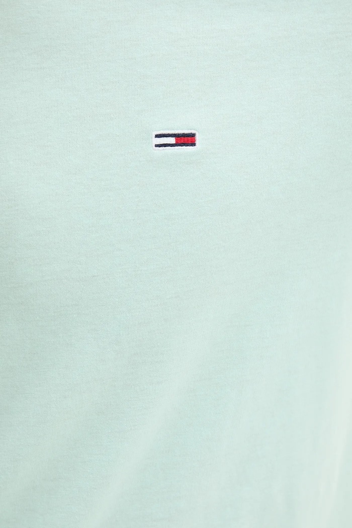 Tommy Jeans t-shirt ανδρικό τιρκουάζ DM0DM20363