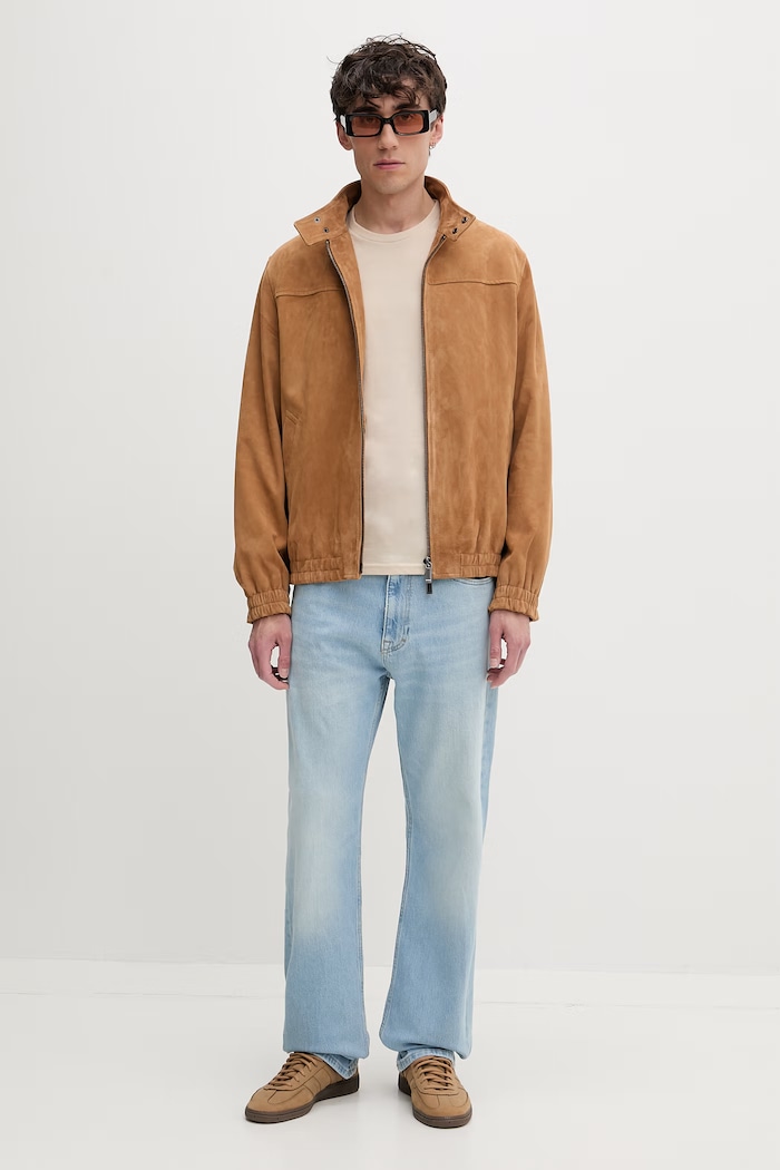 Tommy Jeans tričko pánske DM0DM20363 béžová SS26