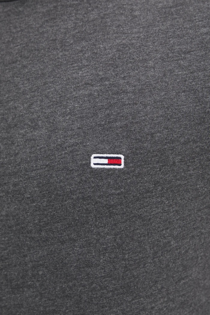 Tommy Jeans tričko pánske DM0DM20363 sivá