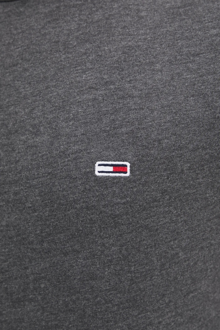 Tommy Jeans tričko pánske DM0DM20363 sivá