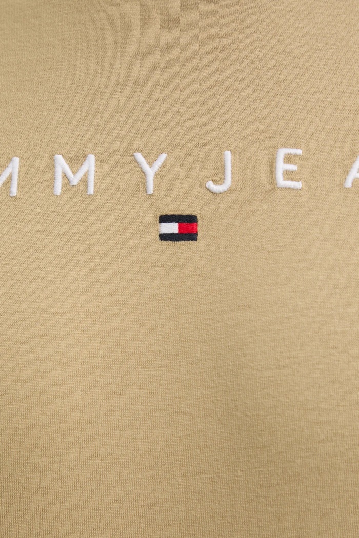 Tommy Jeans тениска мъжка от памук DM0DM20744 бежов