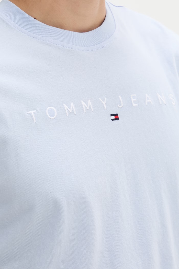 Tommy Jeans tricou pentru bărbați, din bumbac DM0DM20744 albastru