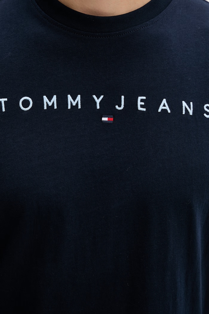 Tommy Jeans tricou bărbătesc din bumbac DM0DM20744 bleumarin