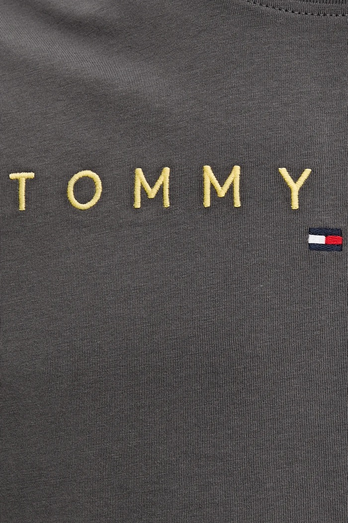 Tommy Jeans férfi pamut póló DM0DM20744 szürke