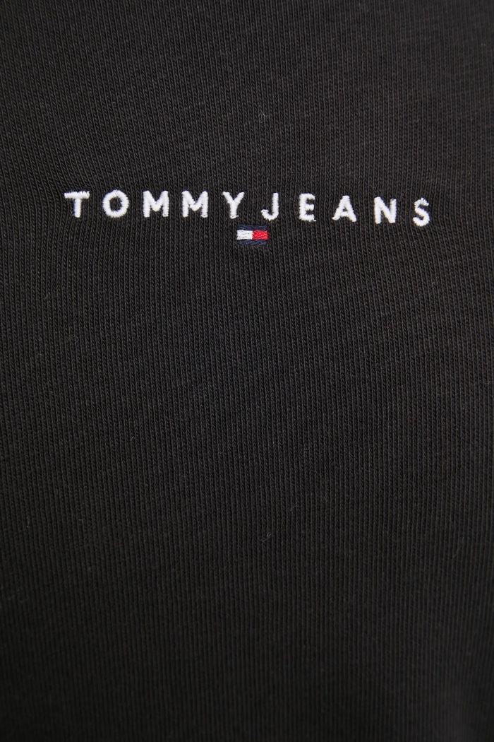 Bavlnené tričko Tommy Jeans DM0DM21110 čierna