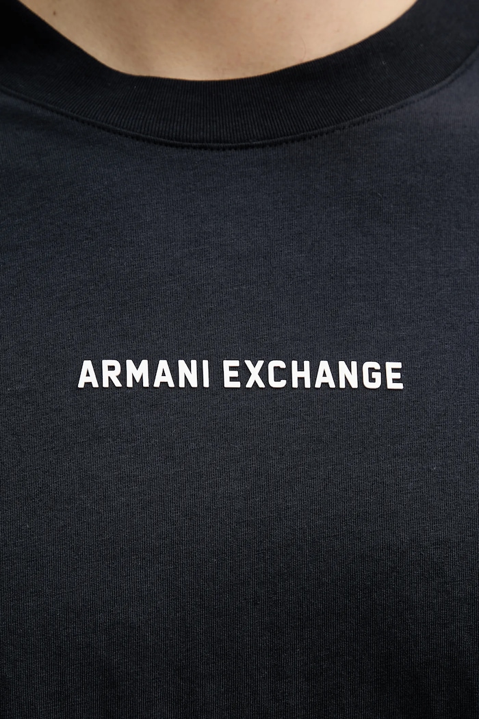 Armani Exchange t-shirt bawełniany XM000588.AF12308 granatowy