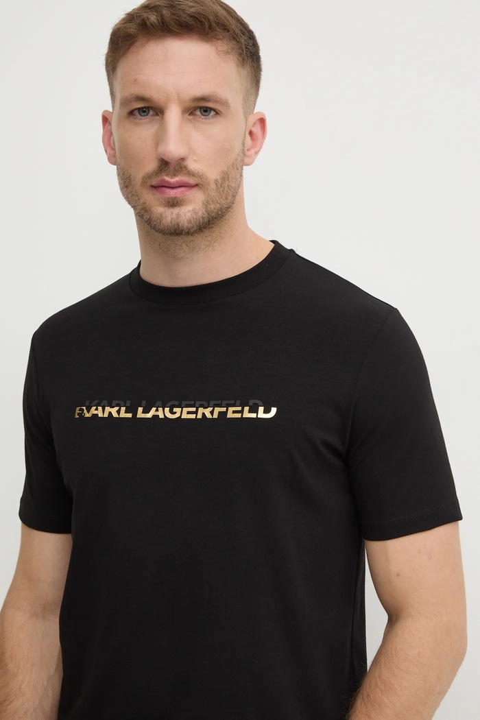 Karl Lagerfeld Tričko Karl Lagerfeld černá 755462.551235