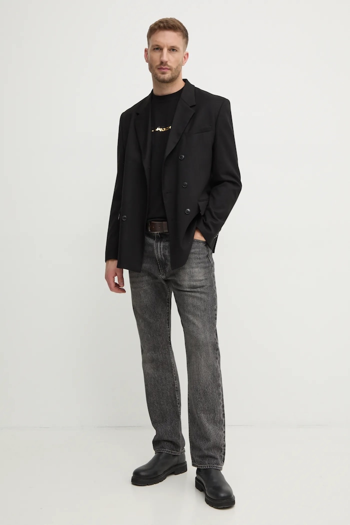 Karl Lagerfeld Tričko Karl Lagerfeld 755462.551235 černá SS25