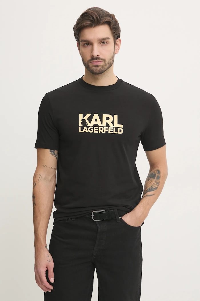 Tričko Karl Lagerfeld černá 551235.755087