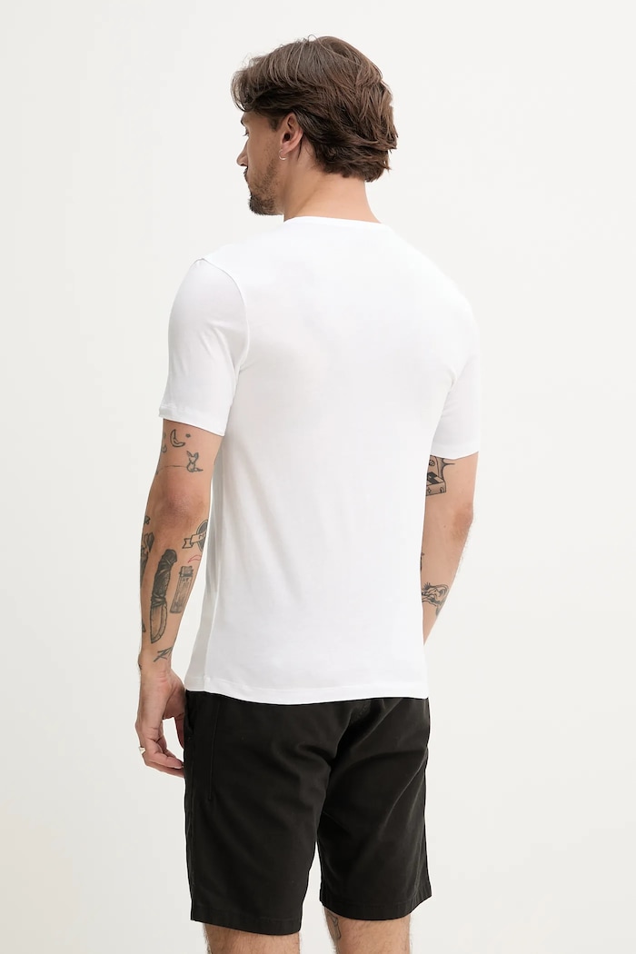 HUGO Tričko pánske bavlnené T-SHIRT RN TRIPLET P 3-pak 50532811