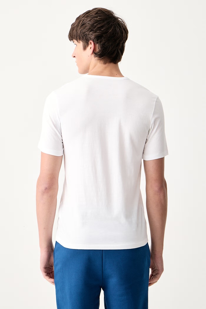 T-shirt męski bawełniany T-SHIRT RN TRIPLET P 3-pack HUGO zielony 50532811