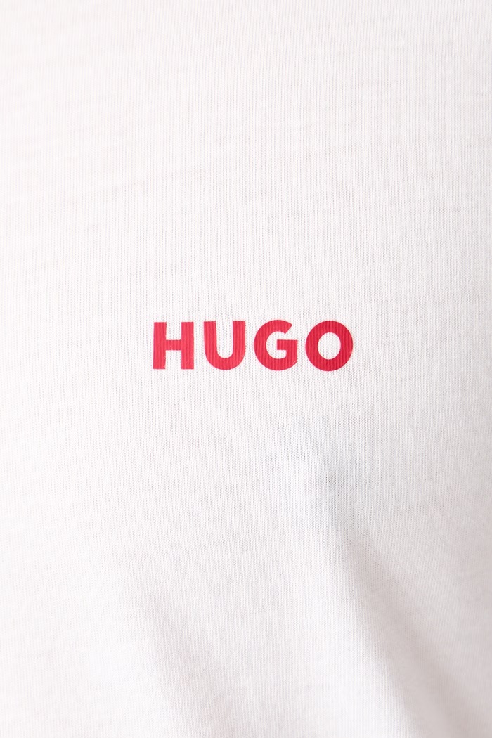HUGO T-shirt męski bawełniany T-SHIRT RN TRIPLET P 3-pack 50532811
