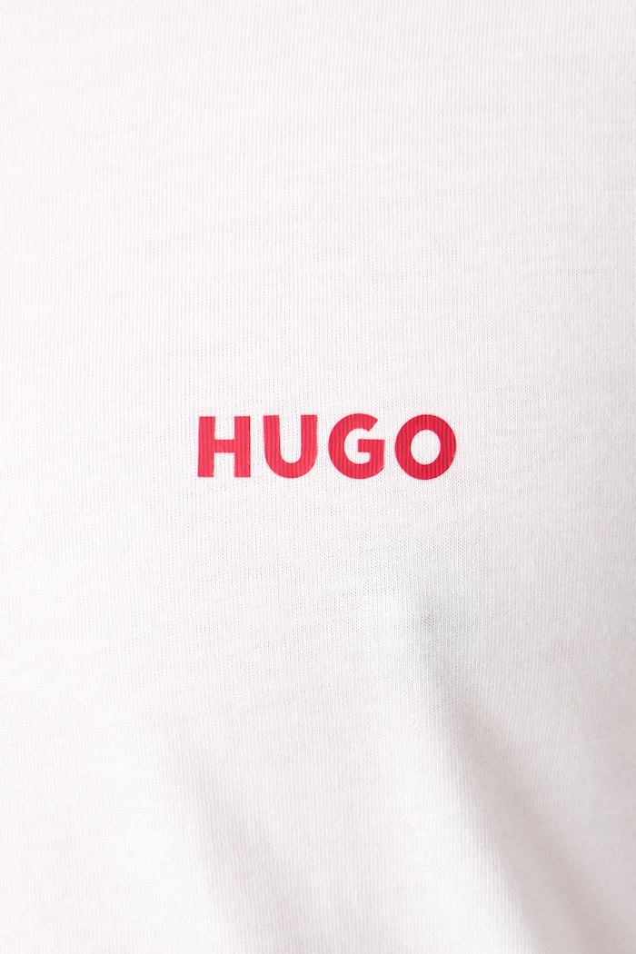 HUGO T-shirt męski bawełniany T-SHIRT RN TRIPLET P 3-pack 50532811