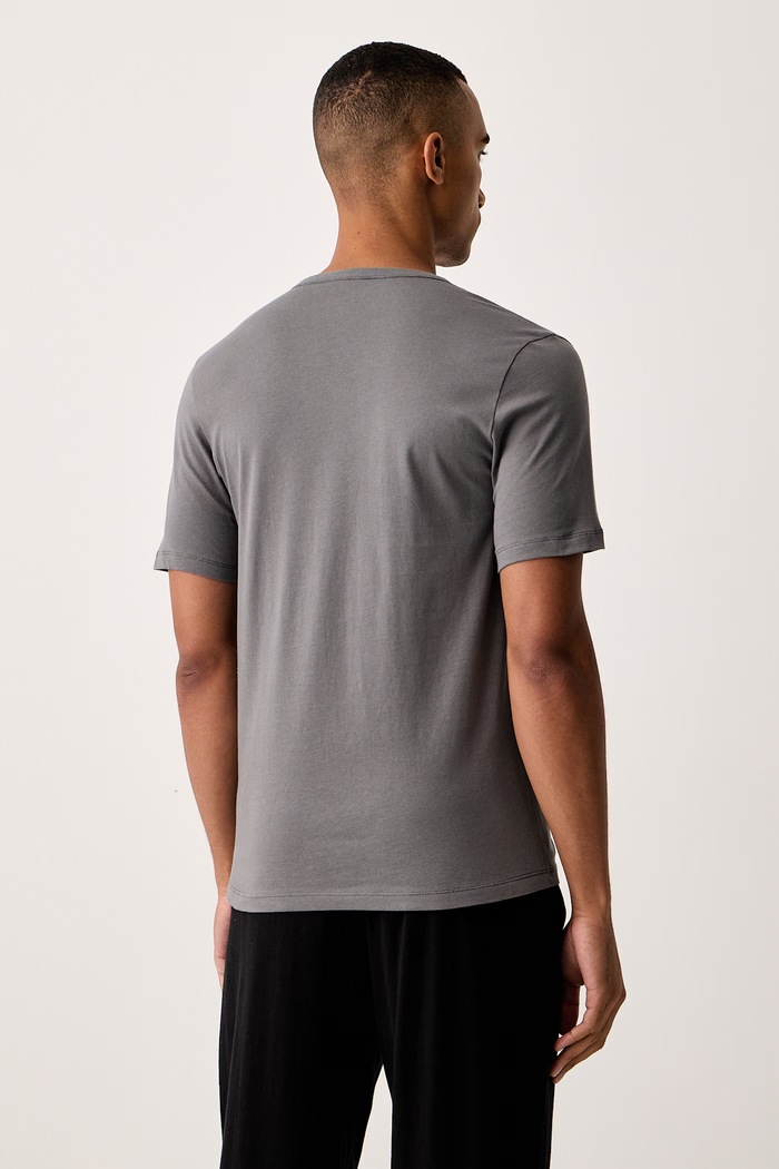 T-shirt férfi pamut T-SHIRT RN TRIPLET P 3-as csomag HUGO piros 50532811
