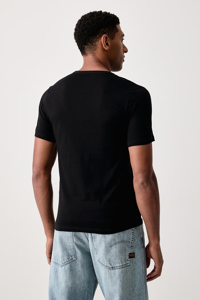 T-shirt męski bawełniany T-SHIRT RN TRIPLET P 3-pack HUGO 50532811 beżowy