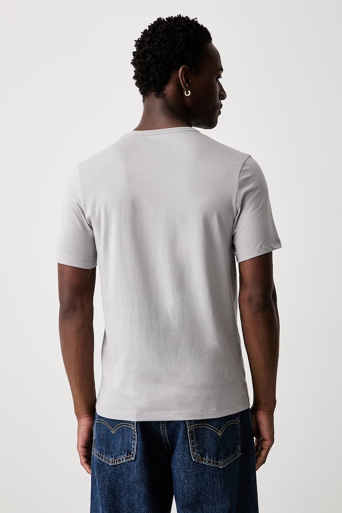 HUGO t-shirt męski bawełniany T-SHIRT RN TRIPLET P 3-pack 50532811 szary
