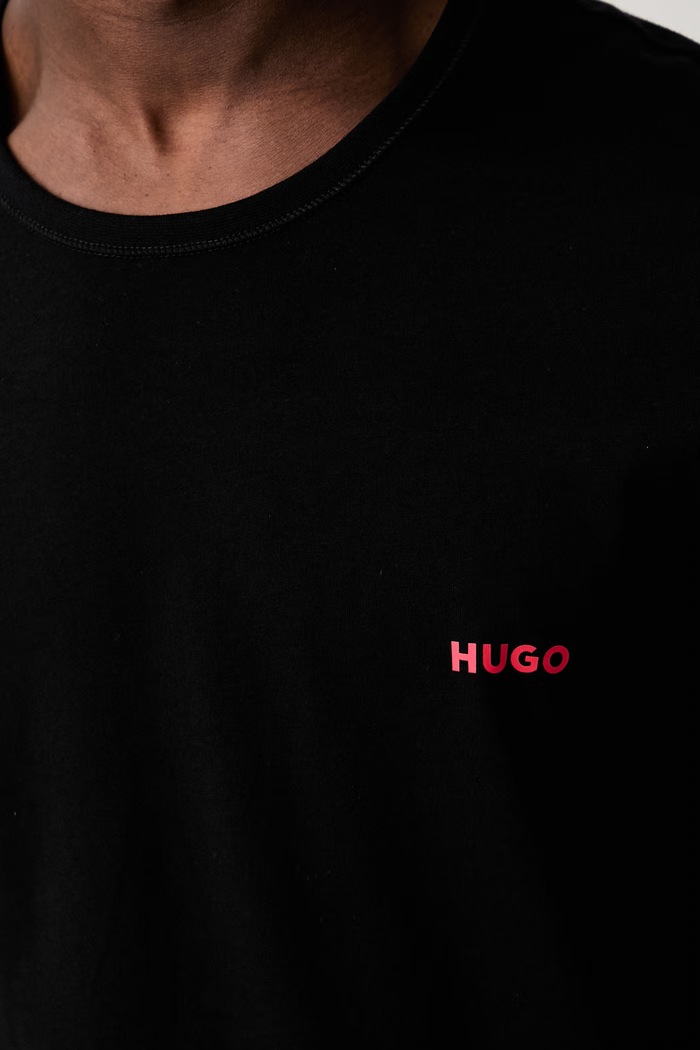 HUGO t-shirt męski bawełniany T-SHIRT RN TRIPLET P 3-pack 50532811