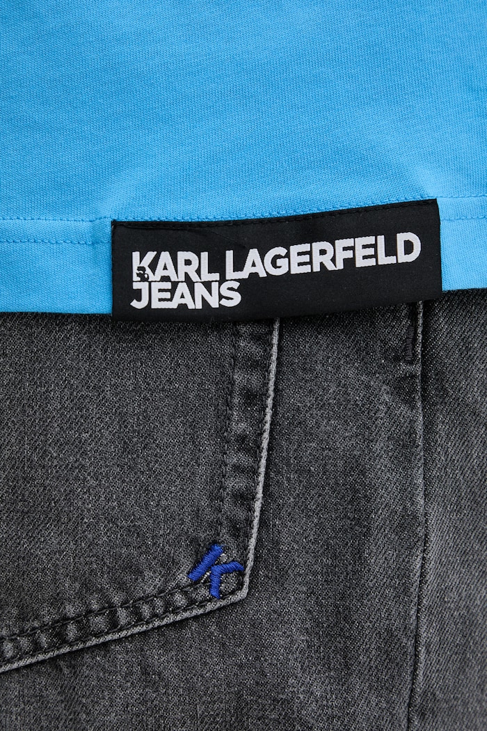 Karl Lagerfeld Jeans tričko pánske bavlnené A1M17044